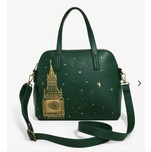 Loungefly Disney Peter Pan Big Ben Green Dome Satchel Handbag